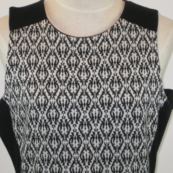 Madewell Diamond Tribal Print Afternoon Dress L - Picture 4 of 6